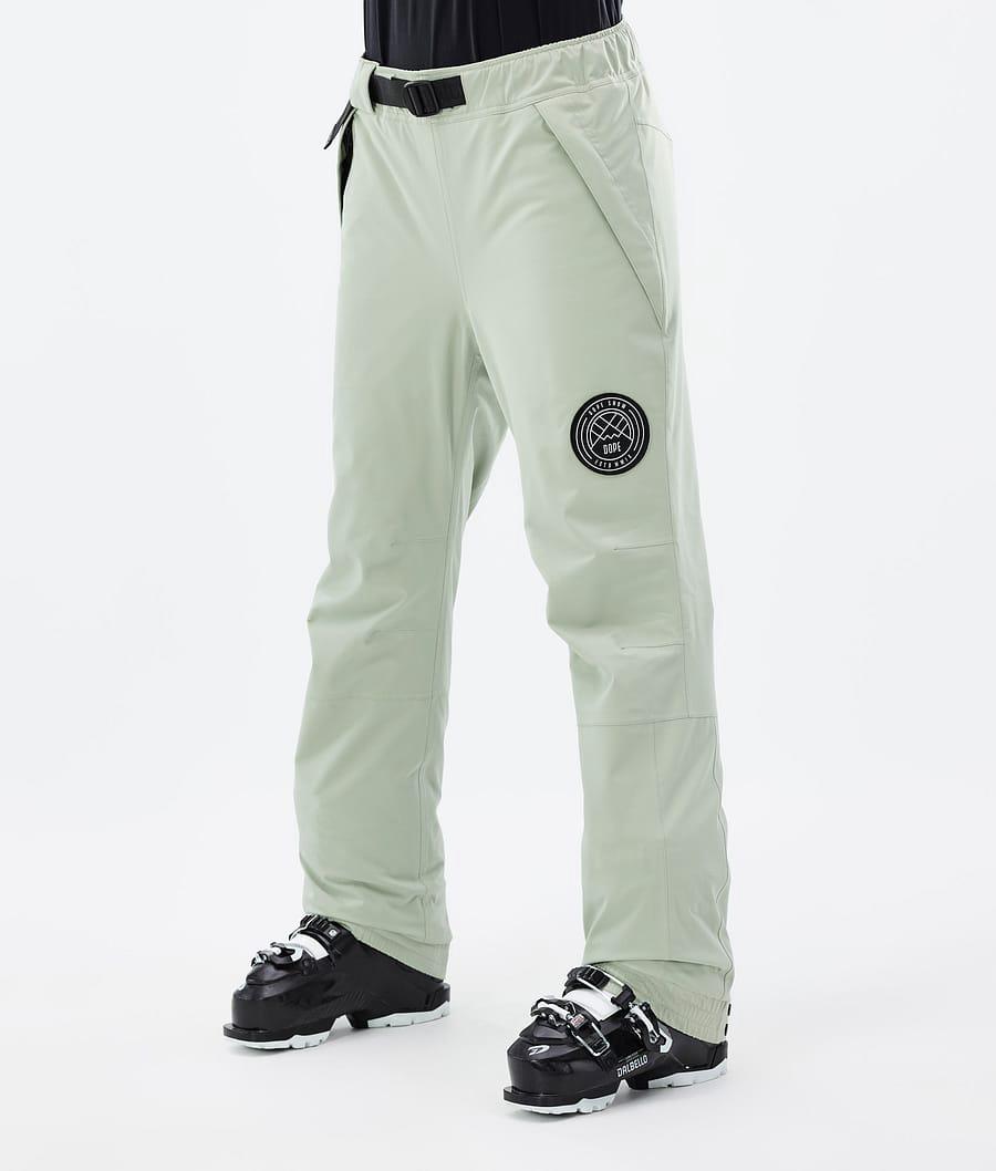 Women's Dope Blizzard W Ski Pants Soft Green USA | WACQG-3410