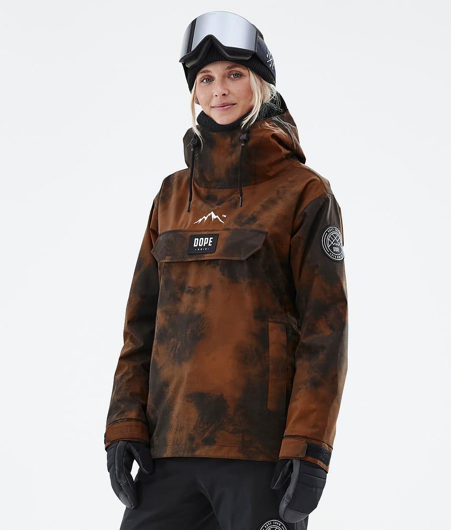 Women's Dope Blizzard W Snowboard Jacket Smudge Orange USA | GYWQE-7965