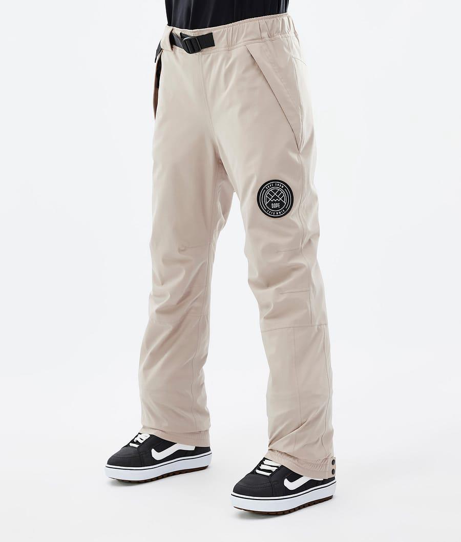 Women's Dope Blizzard W Snowboard Pants Sand Beige USA | FXRJG-4038