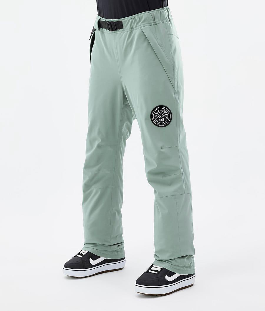 Women's Dope Blizzard W Snowboard Pants Faded Green USA | FZATL-2713