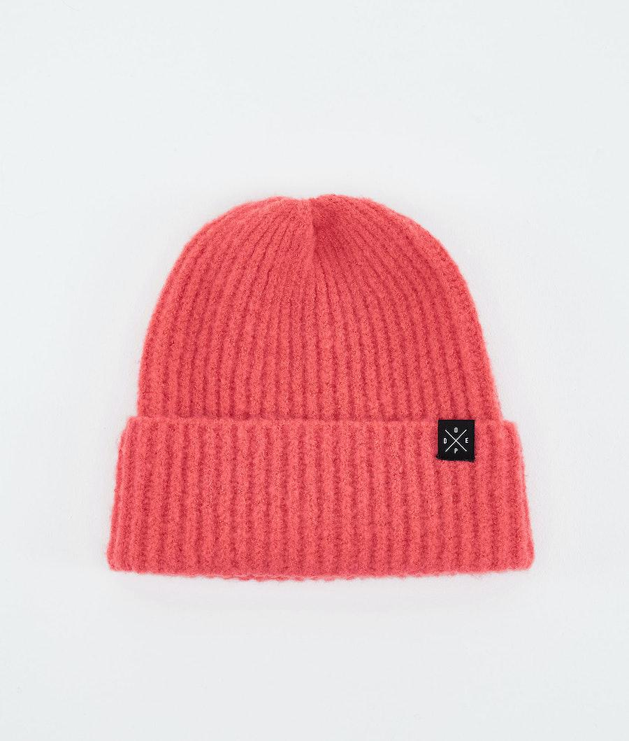 Women's Dope Chunky Beanie Coral USA | WYEIF-6098