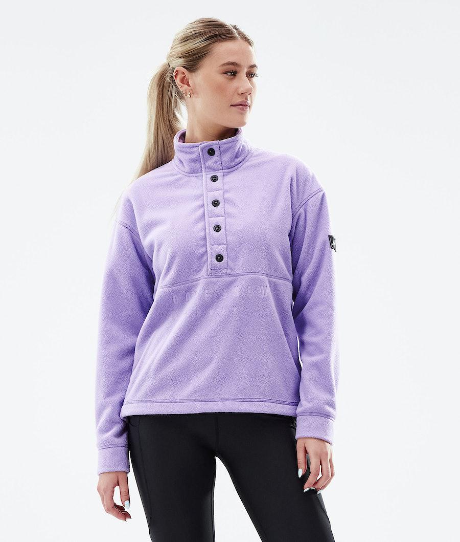 Women's Dope Comfy W 2021 Fleece Sweater Faded Violet Purple USA | DTZJF-6245