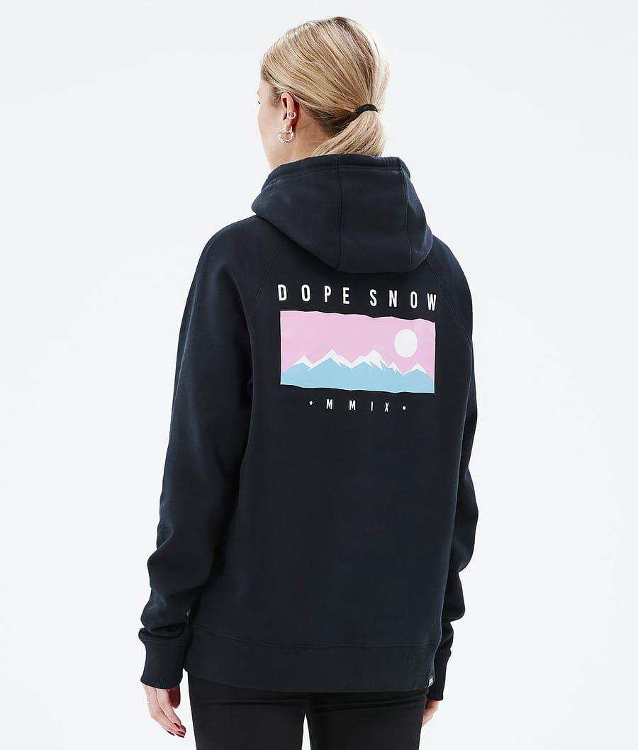 Women's Dope Common W Range Hoodie Black USA | CTYGS-3148