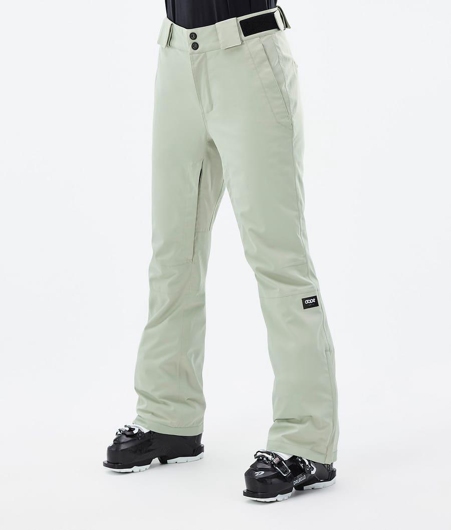 Women's Dope Con W Ski Pants Soft Green USA | YECBD-3429