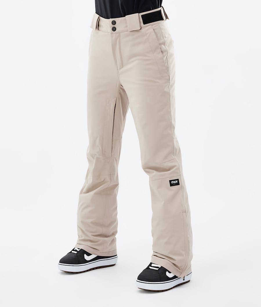 Women's Dope Con W Snowboard Pants Sand Beige USA | QJULB-0597