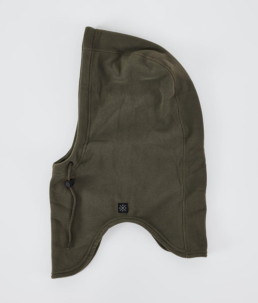 Women's Dope Cozy Hood II Facemask Olive Green USA | EHMKY-9428