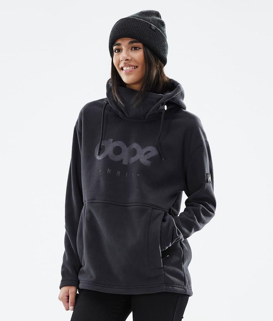 Women's Dope Cozy II W Hoodie Black USA | BLDUA-5631