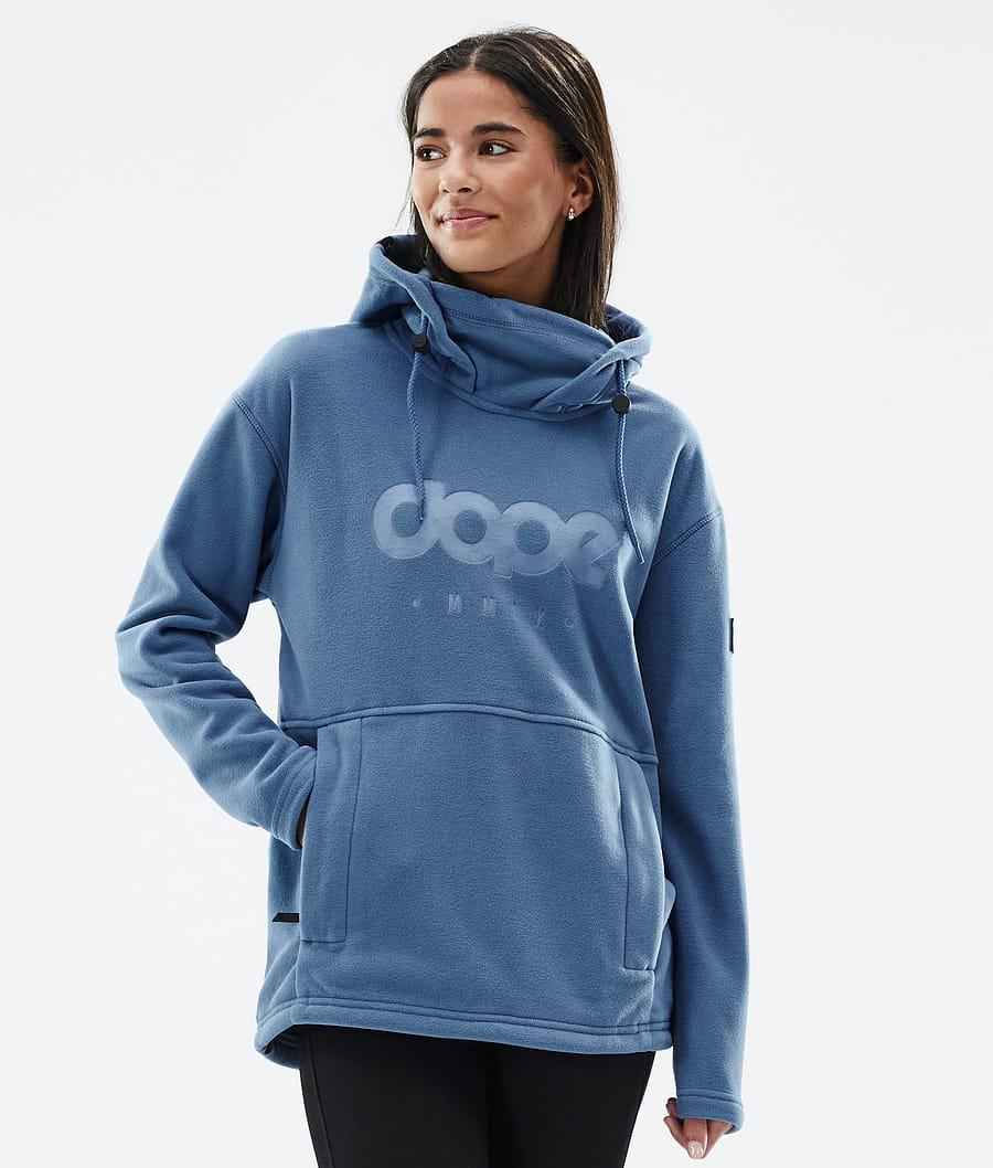 Women's Dope Cozy II W Hoodie Blue Steel USA | NXRMG-2846