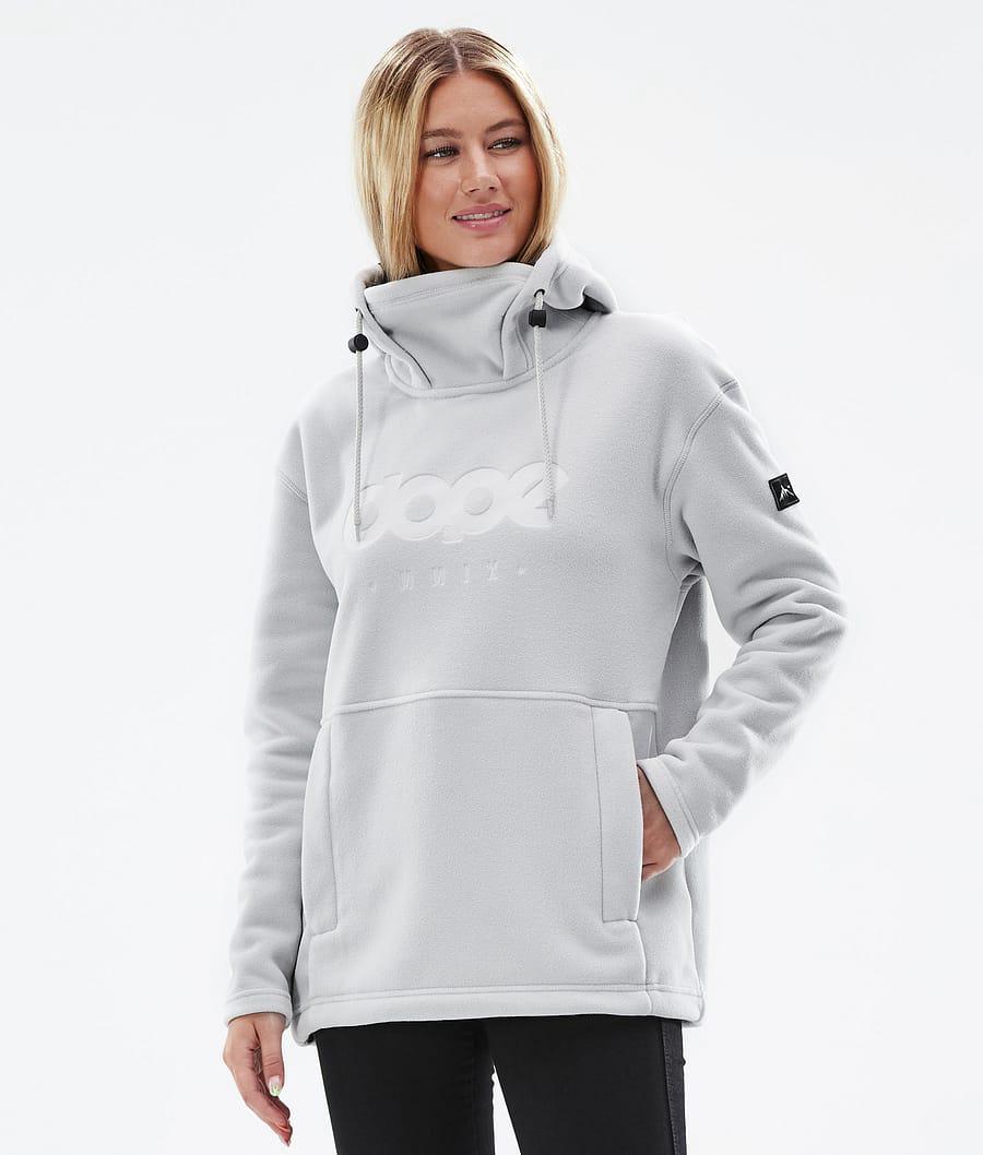 Women's Dope Cozy II W Hoodie Light Grey USA | WXTOB-9752