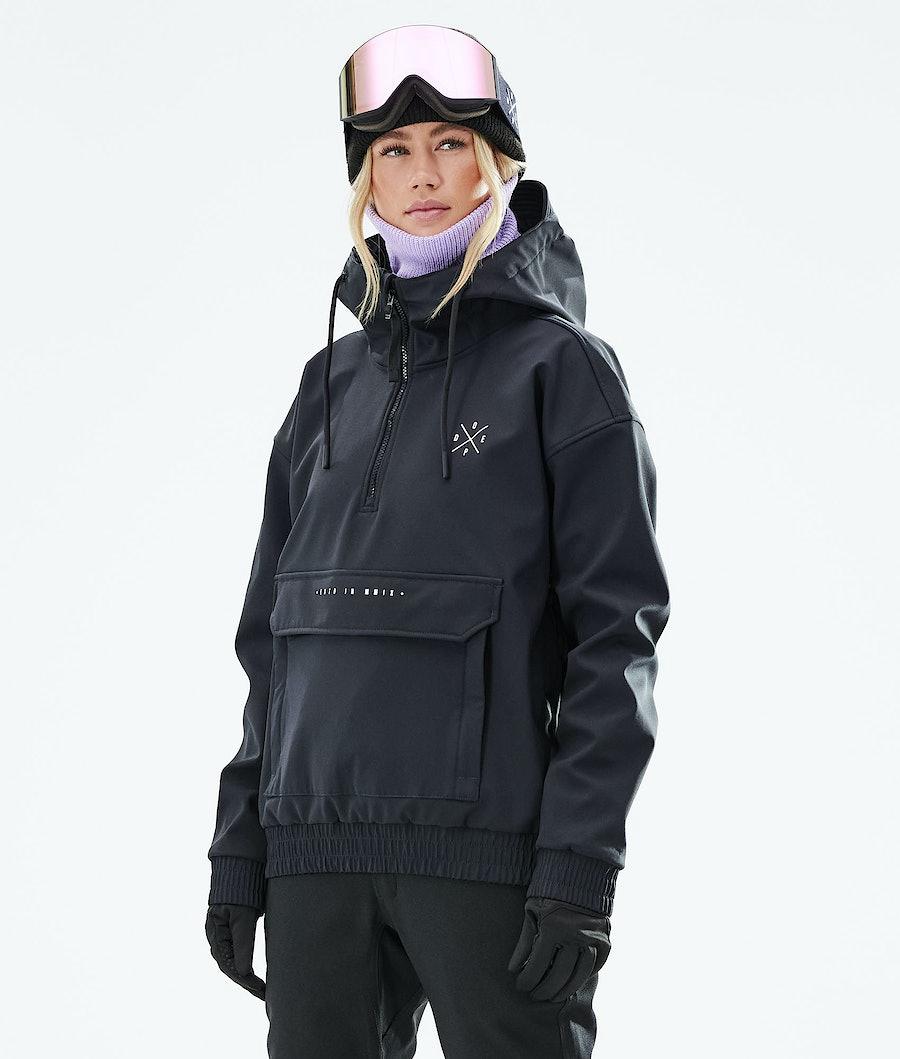 Women's Dope Cyclone W 2021 Ski Jacket Black USA | FLCQJ-9213