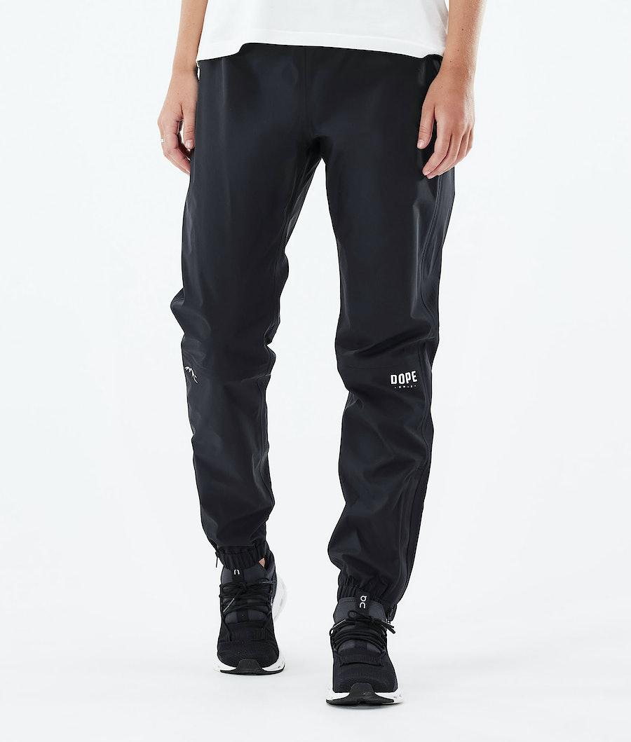 Women's Dope Downpour W Rain Pants Black USA | VBFQD-4569