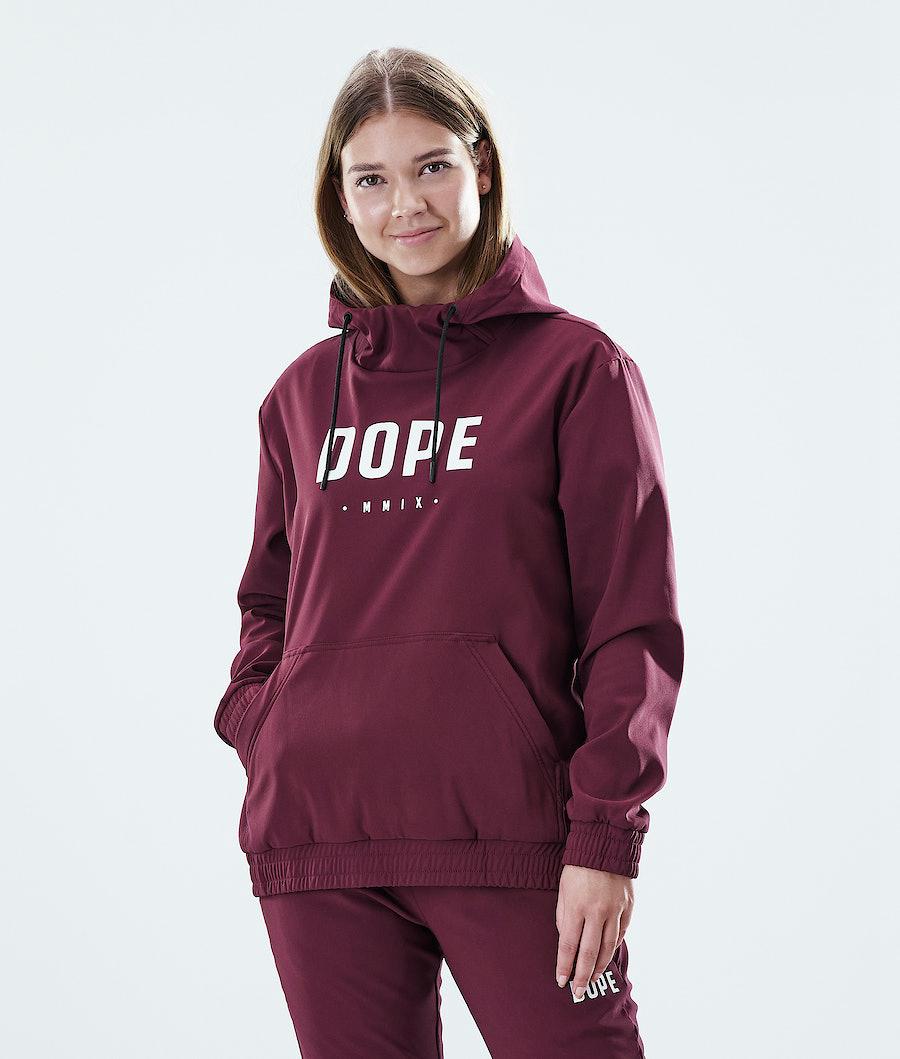 Women's Dope Flight W Hoodie Burgundy USA | CTIWP-0784