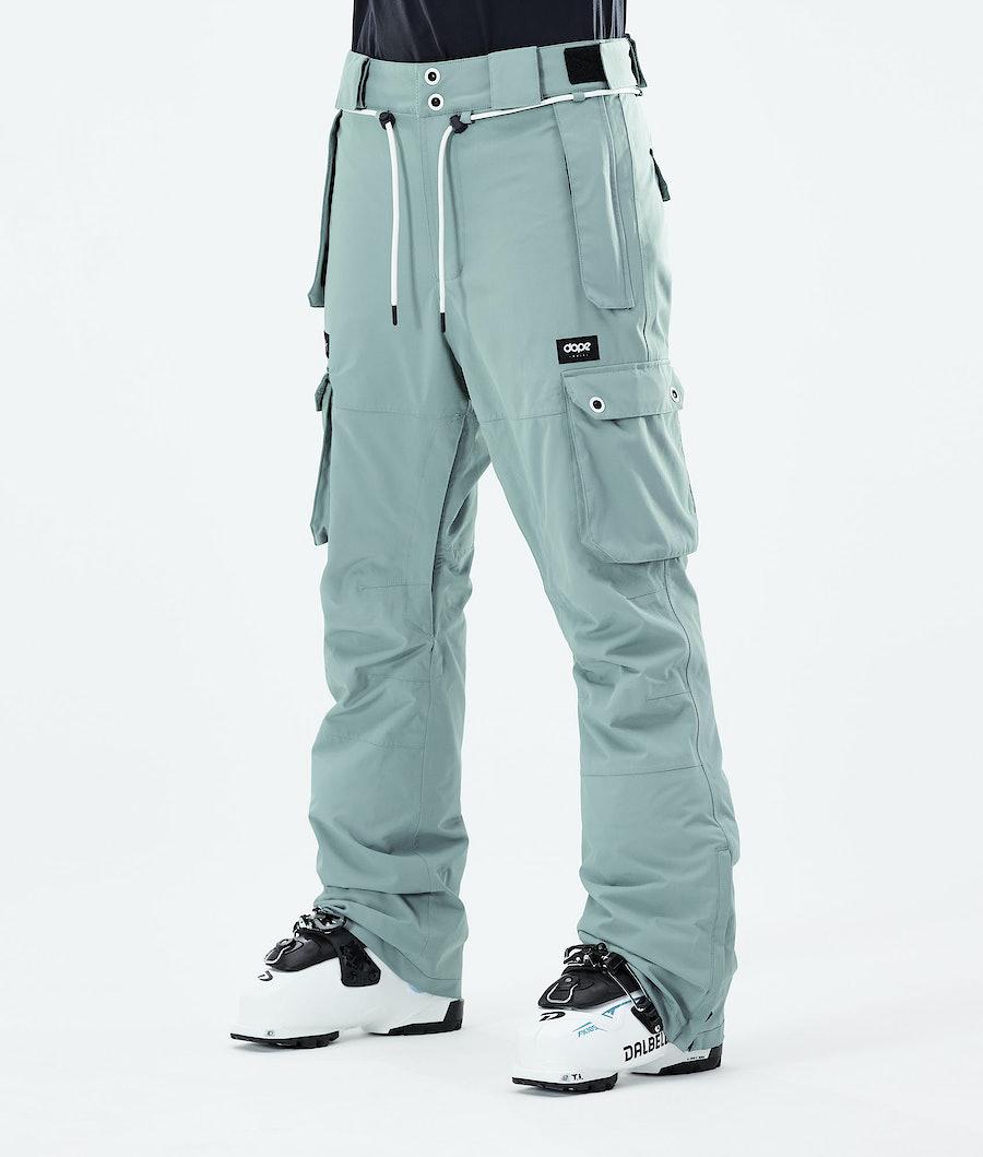 Women's Dope Iconic W 2021 Ski Pants Faded Green USA | SKCTX-2639