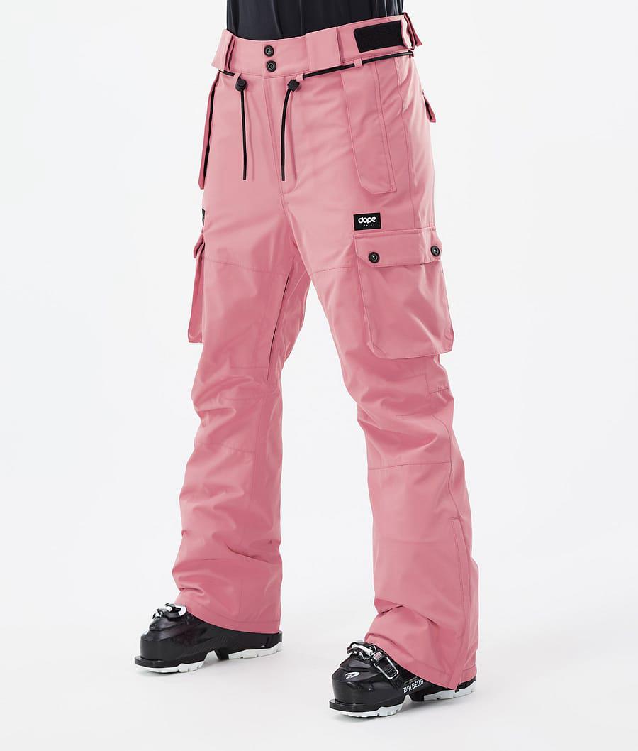 Women's Dope Iconic W Ski Pants Pink USA | LGTFR-6391