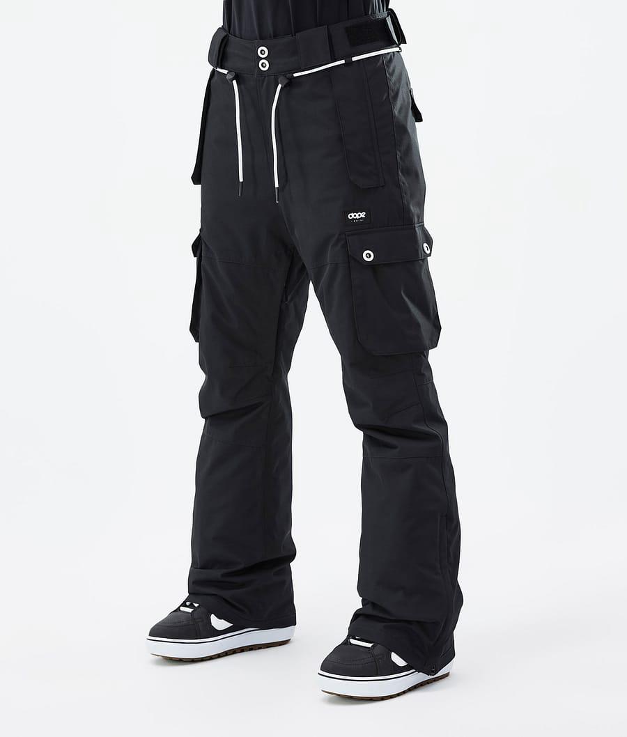 Women's Dope Iconic W Snowboard Pants Black USA | YMAWF-9370