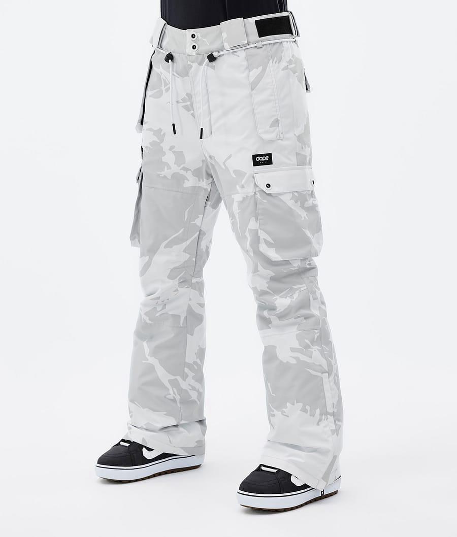 Women's Dope Iconic W Snowboard Pants Grey Camo USA | RALZT-6347