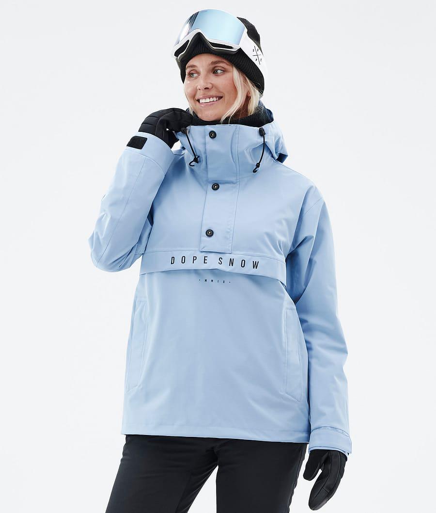 Women's Dope Legacy W Snowboard Jacket Light Blue USA | BQFOS-2491