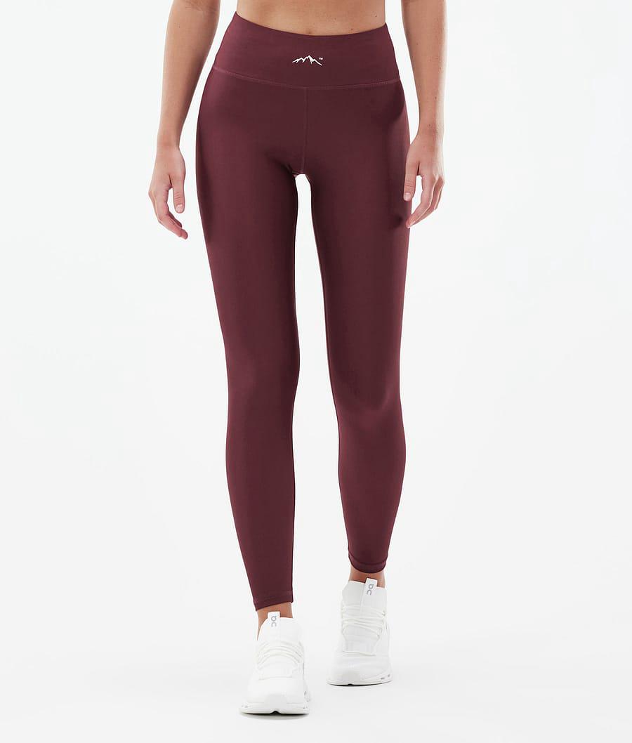 Women's Dope Lofty Leggings Burgundy USA | TCWNY-3512