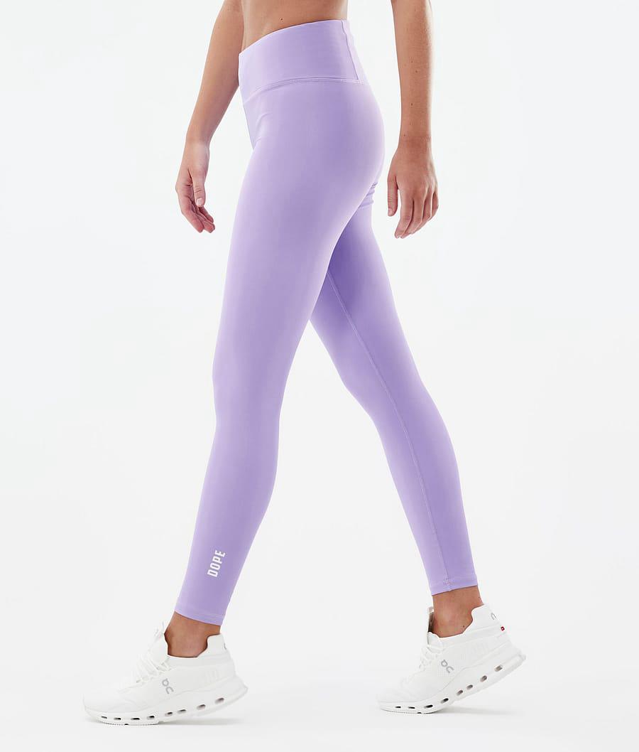 Women's Dope Lofty Leggings Faded Violet Purple USA | IASXV-3815