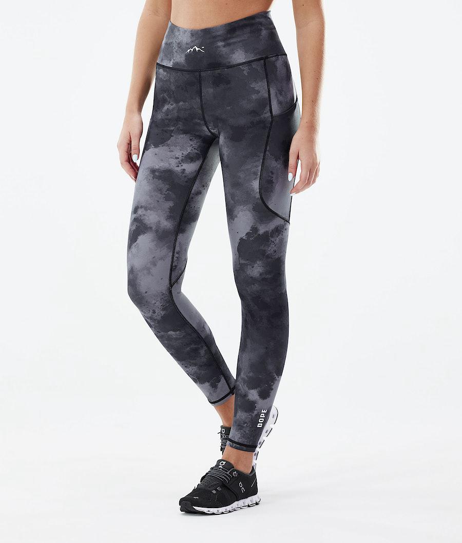 Women's Dope Lofty Tech Leggings Black Batik USA | SLJHE-5394