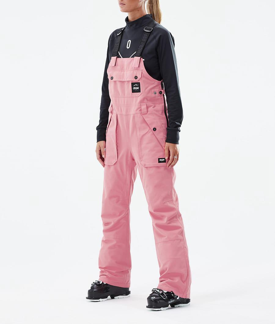 Women's Dope Notorious B.I.B W Ski Pants Pink USA | XOFID-4129