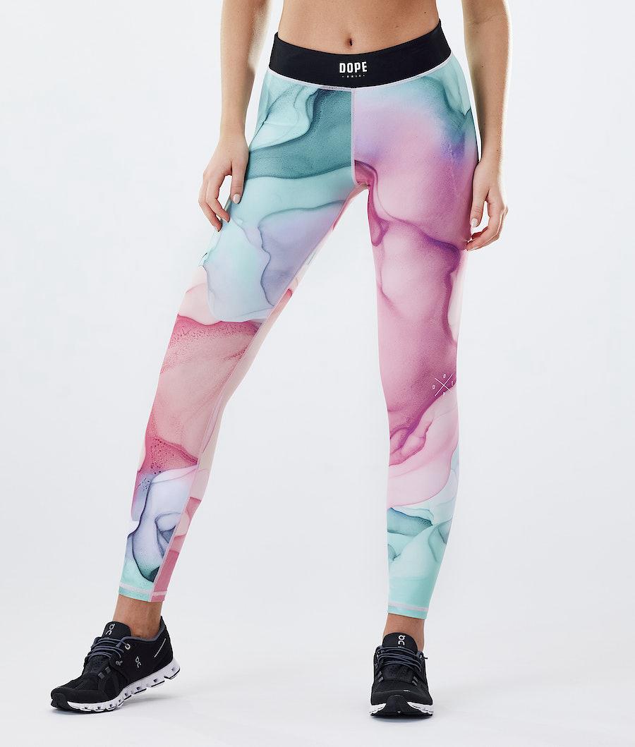 Women's Dope Razor Leggings Mirage Multicolor USA | FWBQS-5278