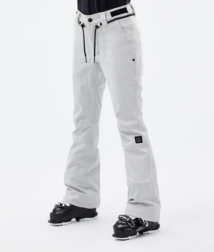 Women's Dope Tigress W Ski Pants Light Grey USA | NVILW-2306