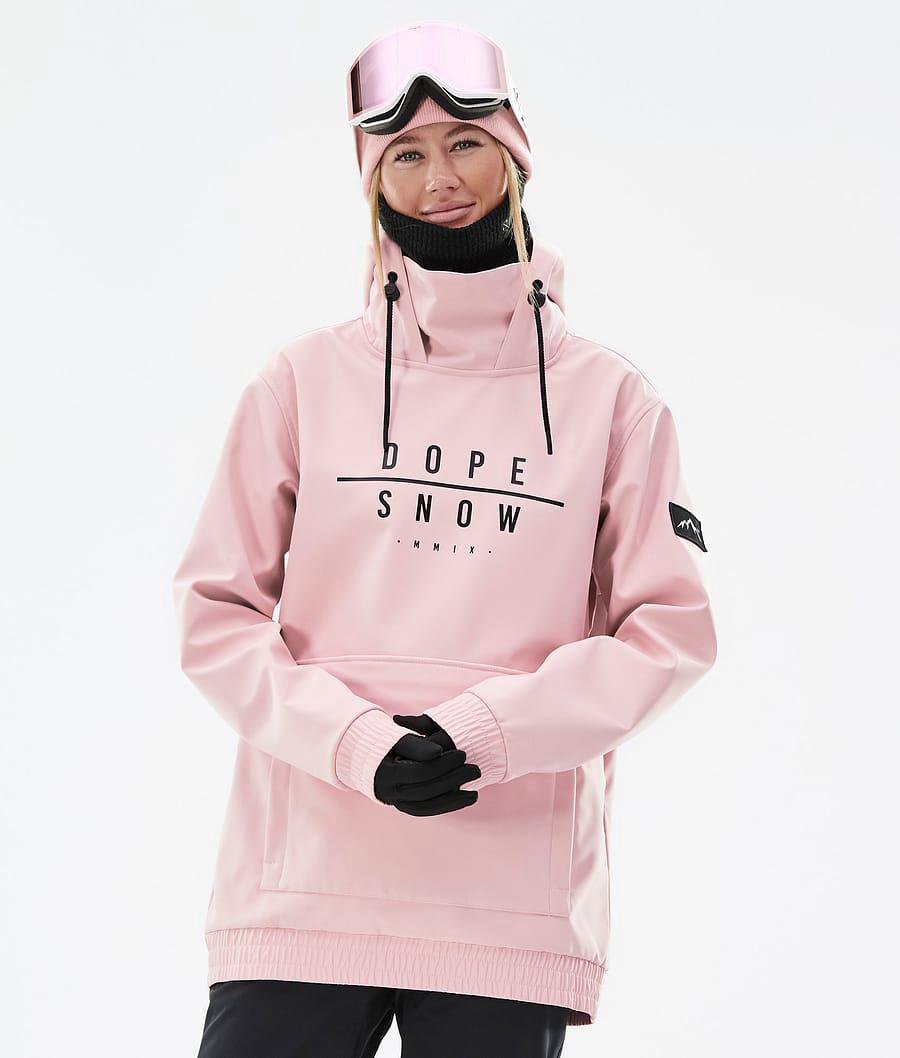 Women's Dope Wylie W DS Snowboard Jacket Soft Pink USA | UPVAX-9842