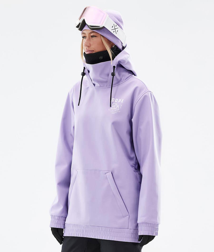 Women's Dope Yeti W Summit Ski Jacket Faded Violet Purple USA | QDRWO-4307