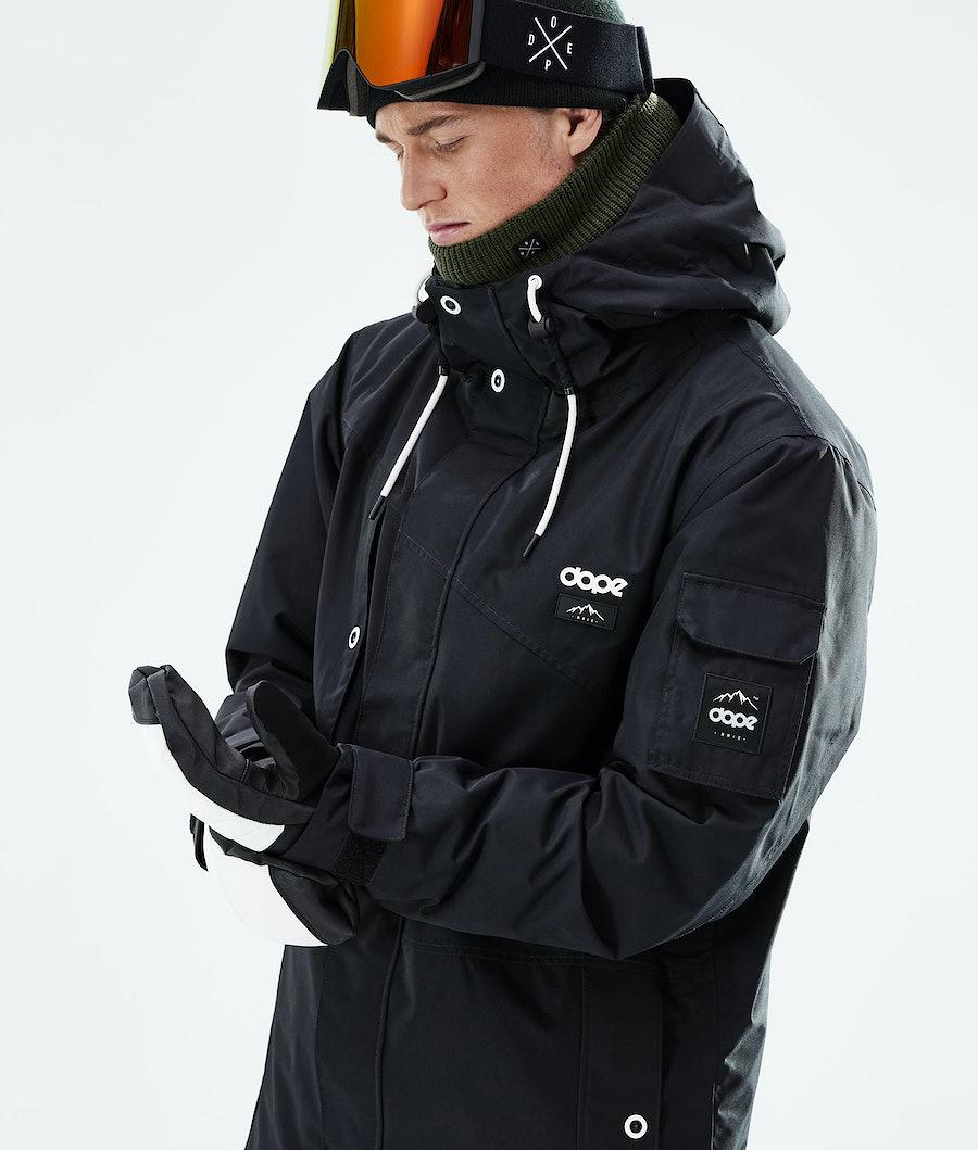 Men's Dope Adept 2021 Ski Jacket Black  USA |  IGZAV-5179