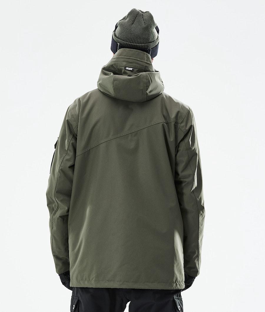 Men's Dope Adept 2021 Ski Jacket Olive Green  USA |  LFOXN-7069