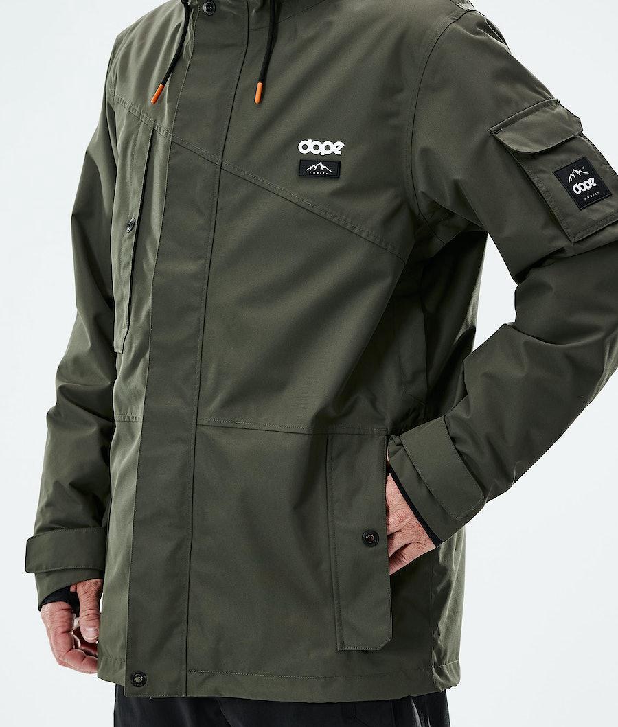 Men's Dope Adept 2021 Ski Jacket Olive Green  USA |  LFOXN-7069