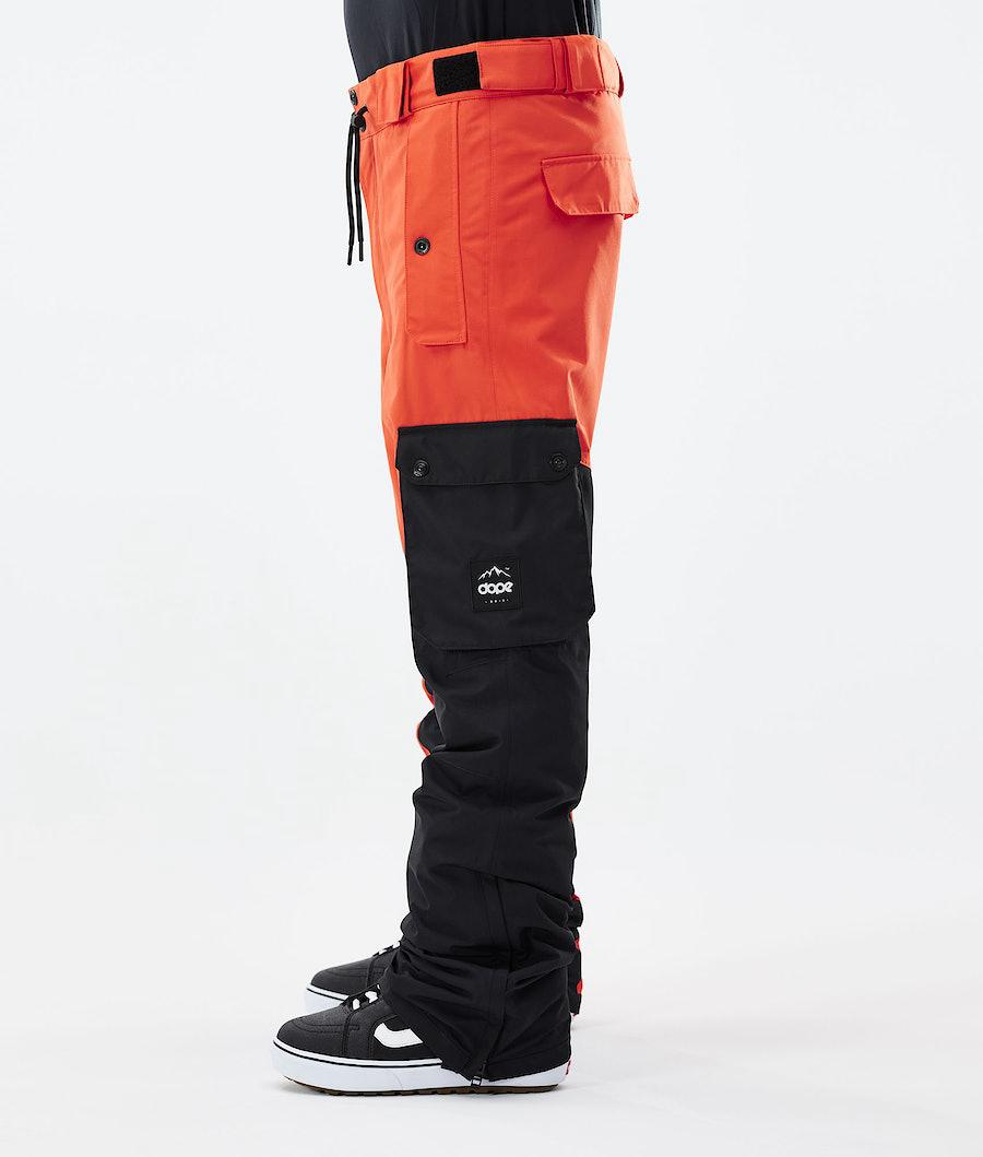 Men's Dope Adept 2021 Snowboard Pants Orange/Black  USA |  WXCSF-3175