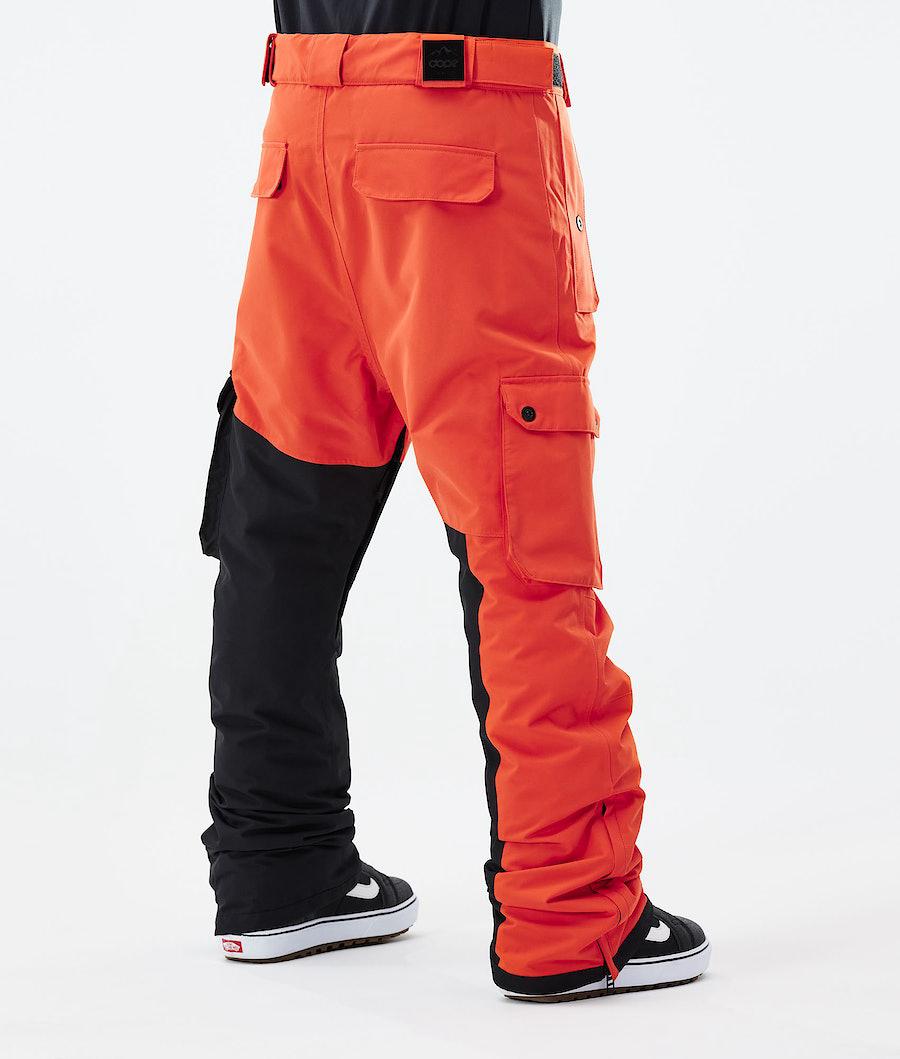 Men's Dope Adept 2021 Snowboard Pants Orange/Black  USA |  WXCSF-3175