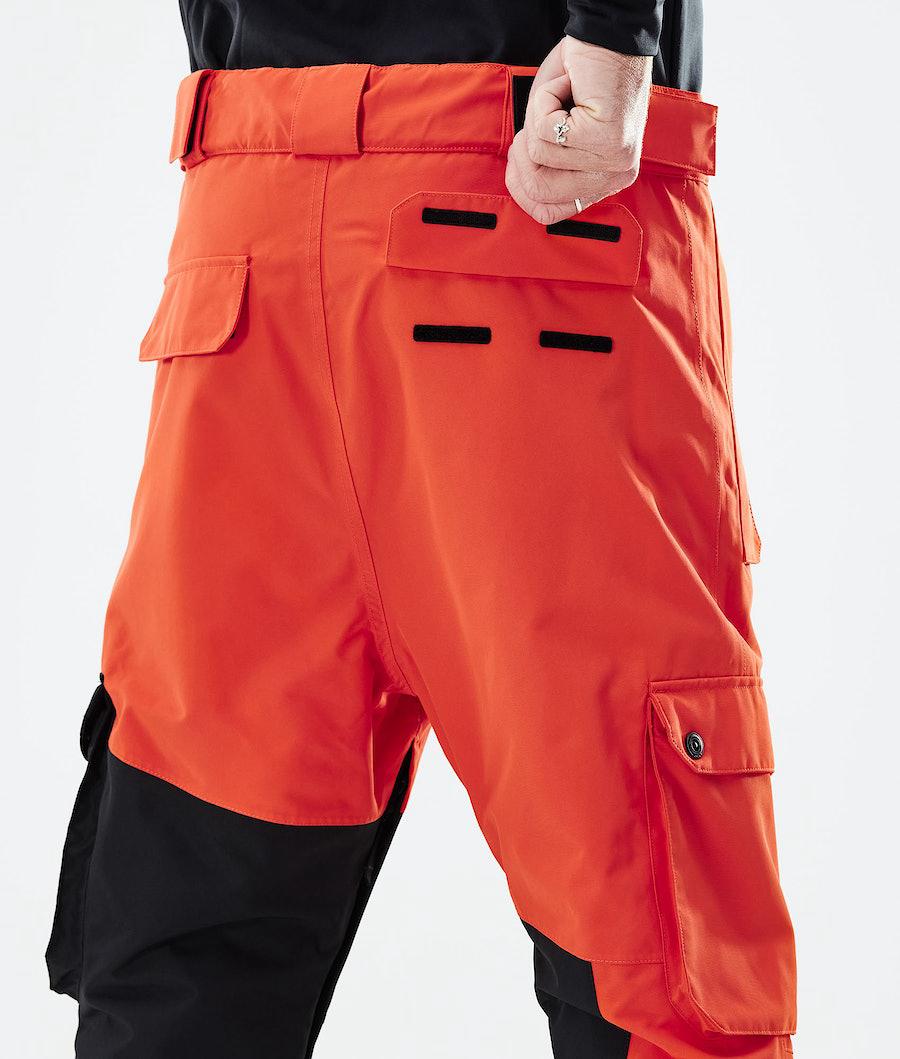 Men's Dope Adept 2021 Snowboard Pants Orange/Black  USA |  WXCSF-3175