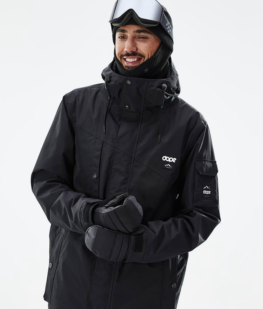 Men's Dope Adept Ski Jacket Black  USA |  KNFIG-8192