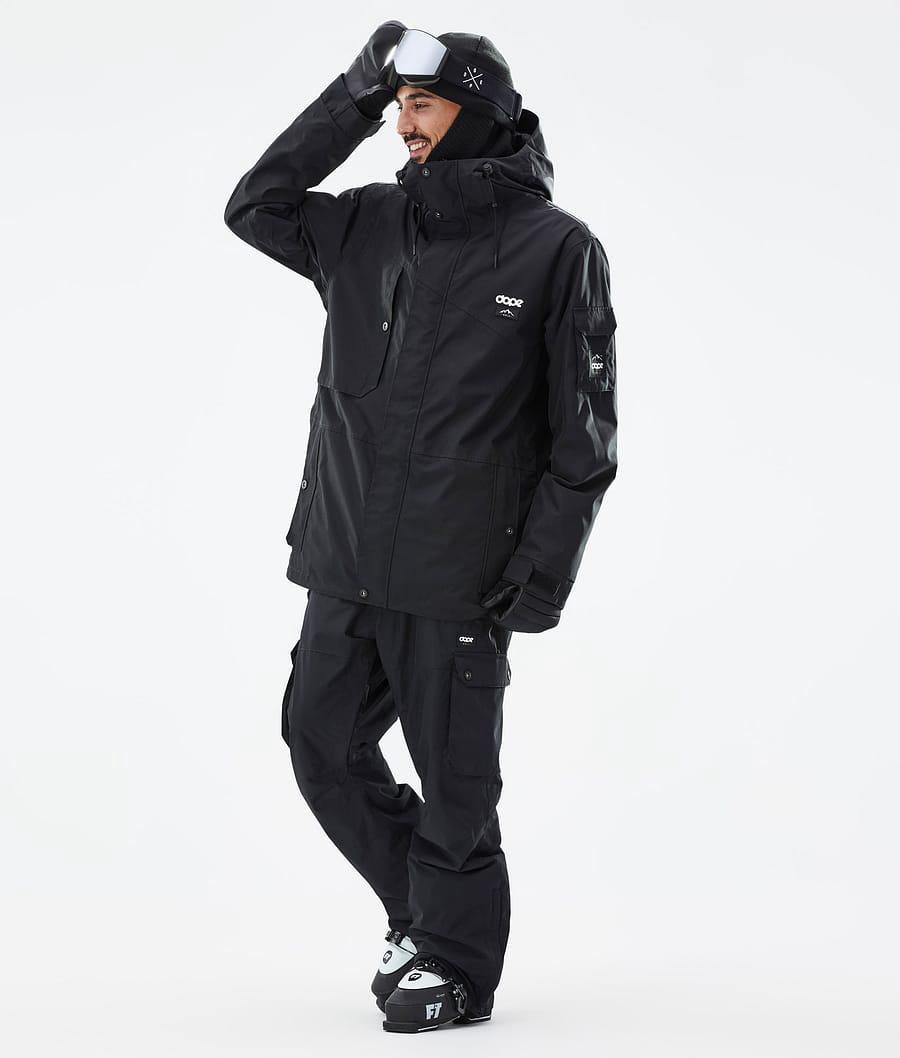 Men's Dope Adept Ski Jacket Black  USA |  KNFIG-8192