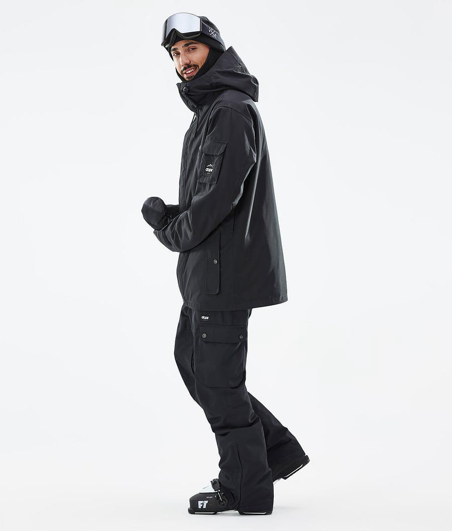 Men's Dope Adept Ski Jacket Black  USA |  KNFIG-8192