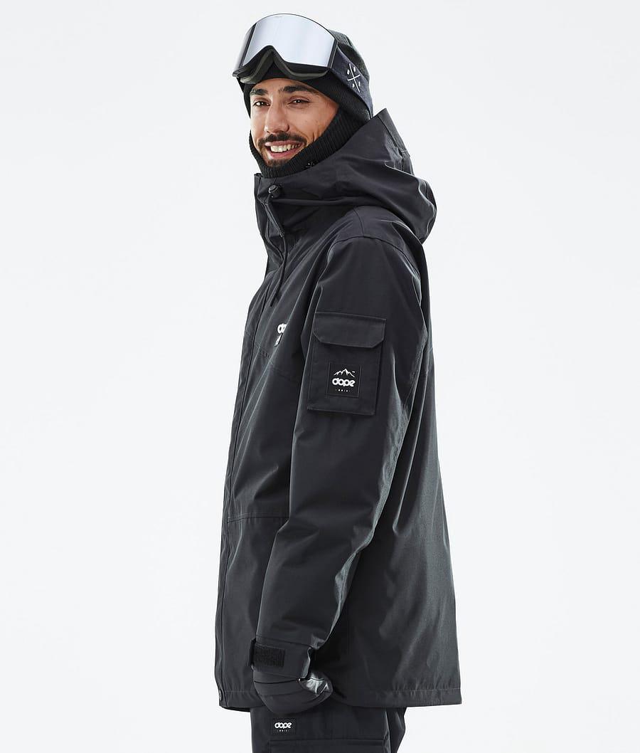 Men's Dope Adept Ski Jacket Black  USA |  KNFIG-8192