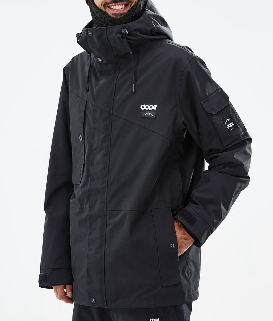 Men's Dope Adept Ski Jacket Black  USA |  KNFIG-8192