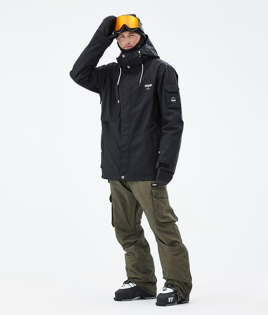 Men's Dope Adept Ski Jacket Black  USA |  ZXPMI-5406