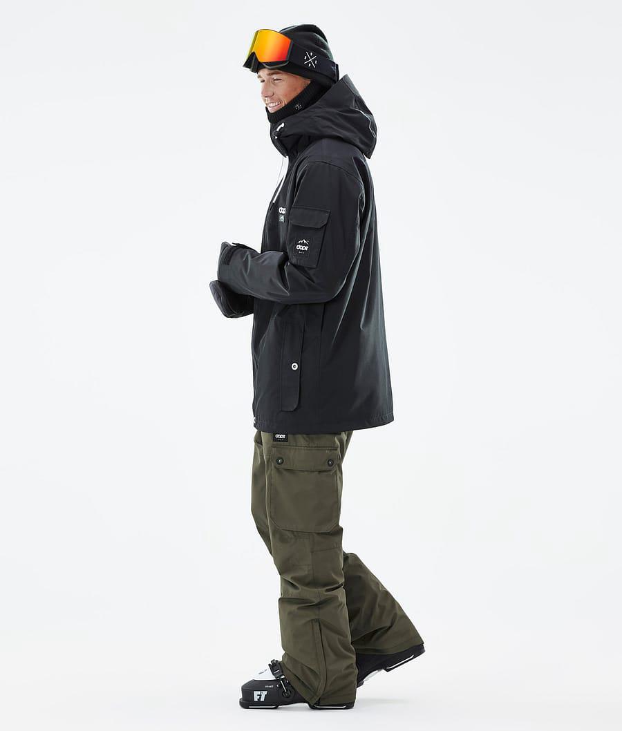 Men's Dope Adept Ski Jacket Black  USA |  ZXPMI-5406