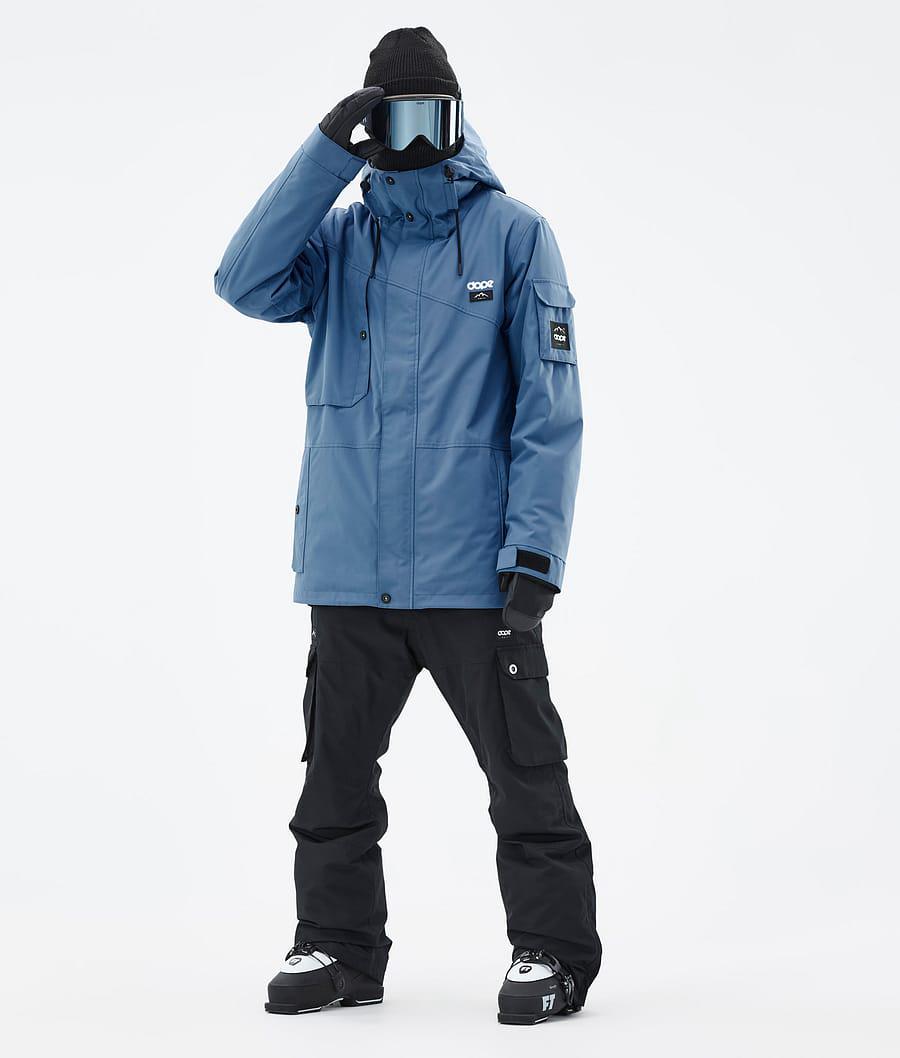 Men's Dope Adept Ski Jacket Blue Steel  USA |  UHBGQ-7358