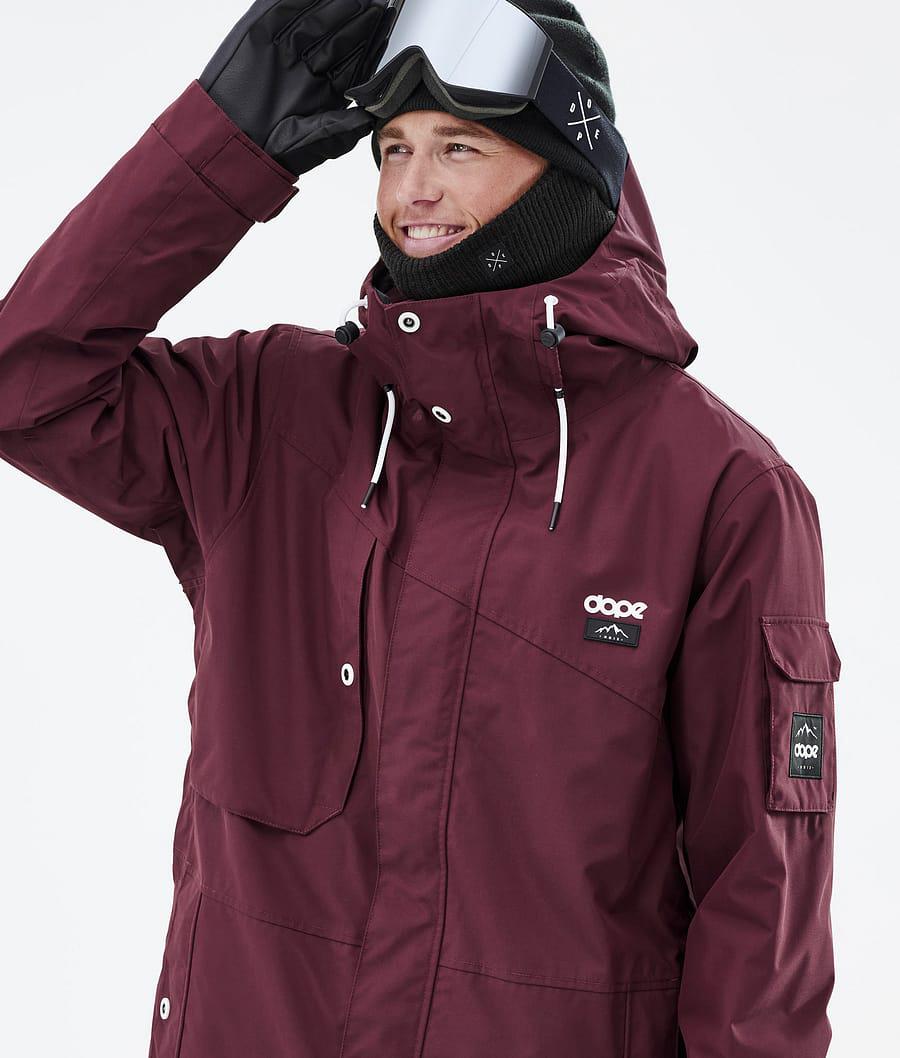 Men's Dope Adept Ski Jacket Burgundy  USA |  YCOIP-4810