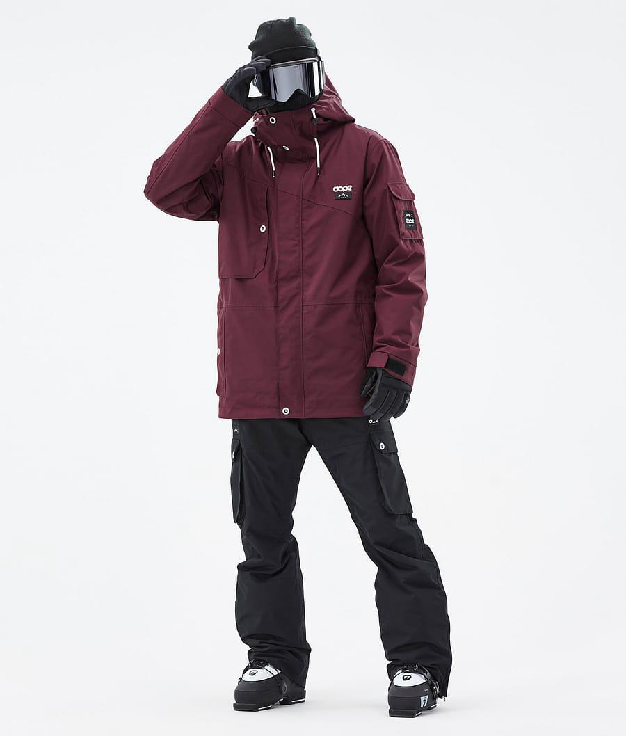 Men's Dope Adept Ski Jacket Burgundy  USA |  YCOIP-4810