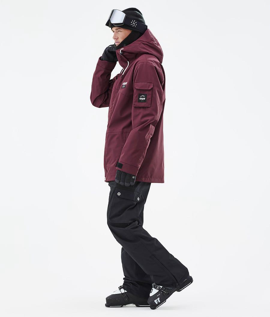 Men's Dope Adept Ski Jacket Burgundy  USA |  YCOIP-4810