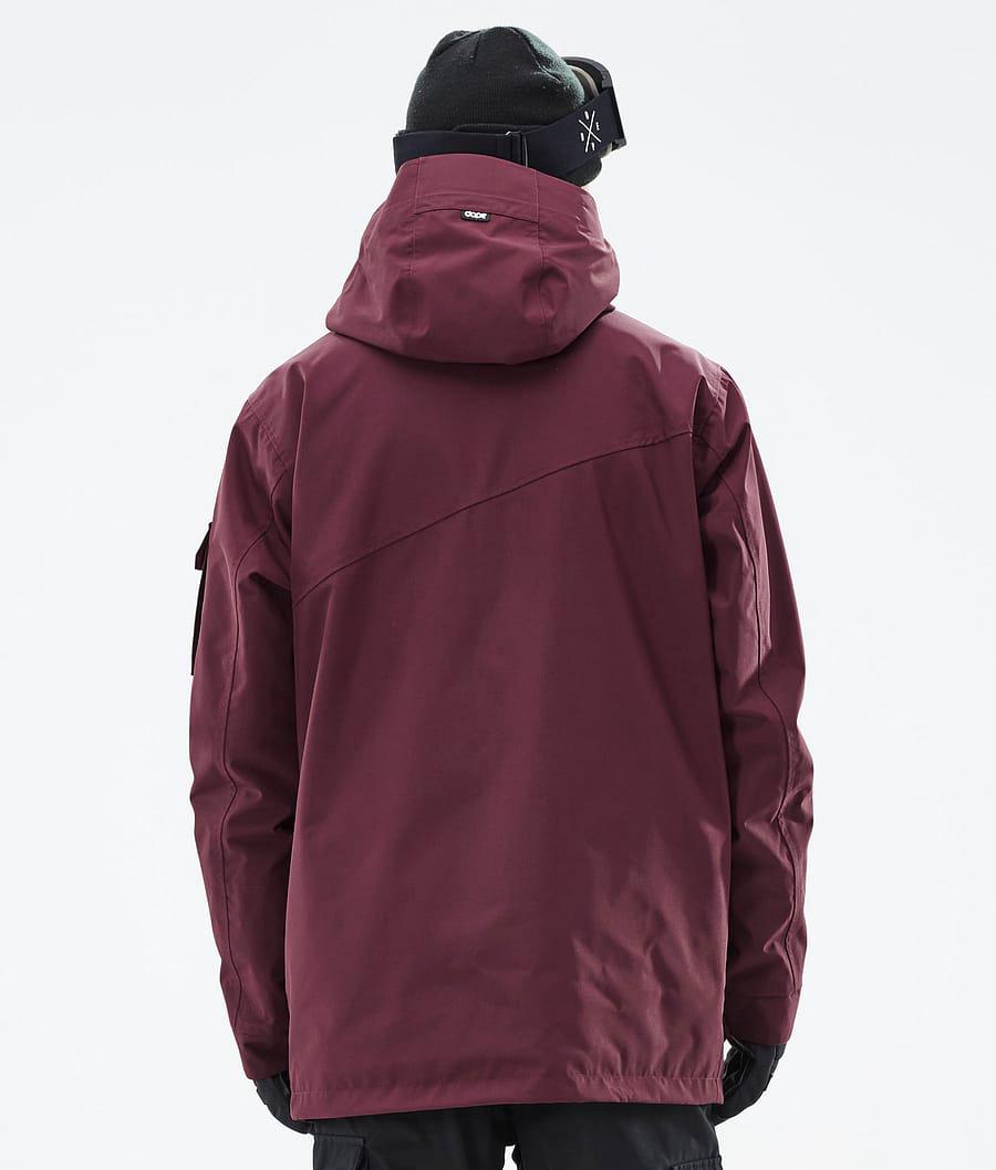 Men's Dope Adept Ski Jacket Burgundy  USA |  YCOIP-4810