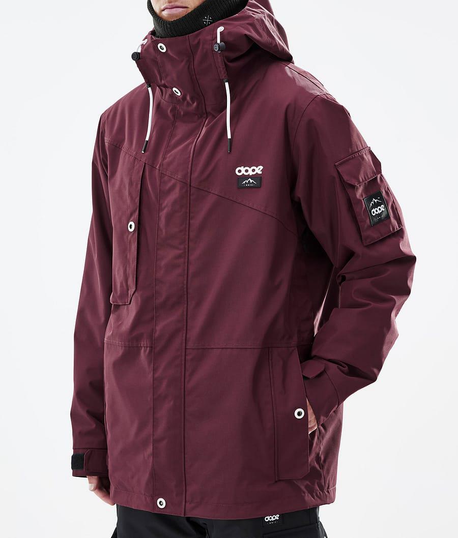 Men's Dope Adept Ski Jacket Burgundy  USA |  YCOIP-4810