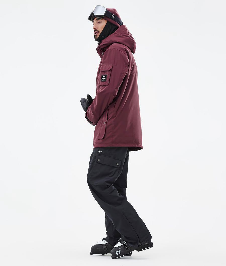 Men's Dope Adept Ski Jacket Don Burgundy  USA |  FBJMG-9042