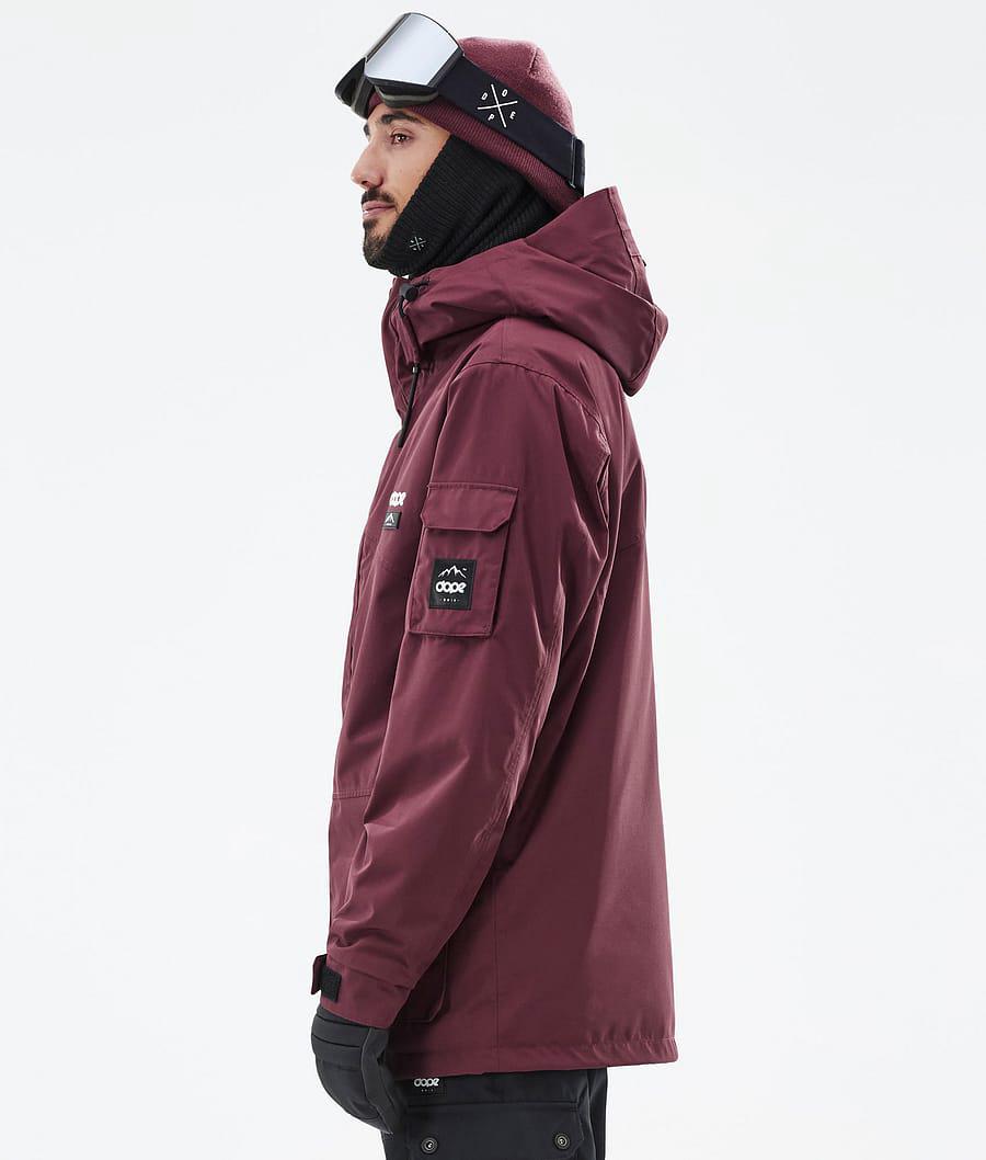 Men's Dope Adept Ski Jacket Don Burgundy  USA |  FBJMG-9042